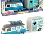 Woopie Karavan XL pour poupées Set de camping avec remorque