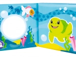 Livre de bain magique pour bébés avec sifflet