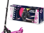 EVO trottinette pliable pour enfants Light Flash avec plateau LED – rose