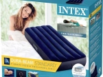 Matelas gonflable 191x76 cm Velour INTEX