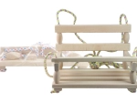 Balançoire en bois – naturelle