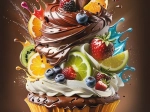 Puzzle CHERRY PAZZI Gâteau Fou 500 Pièces
