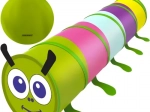 Tunnel rampant pour enfants chenille KRUZZEL