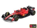 Modèle en métal BBURAGO 1:43 FERRARI F1 SF-23 (2023) Carlos Sainz avec figurine de pilote