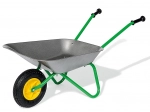 Brouette métallique pour enfants Rolly Toys grise