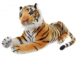 Tigre en peluche marron 55 cm