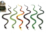 Serpents en plastique 23 cm – assortiment d’espèces