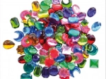 Playbox mix de pierres décoratives colorées 250 pcs