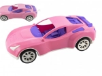 Voiture de sport en plastique 38 cm en filet – rose