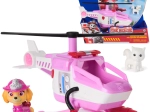 PAW Patrol hélicoptère de sauvetage des pompiers Skye avec figurine et chaton