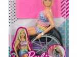 Barbie Fashionistas poupée en fauteuil roulant avec vêtements à carreaux