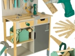Atelier en bois Lulilo Fikso ensemble petit bricoleur avec outils