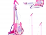 Ensemble de guitare électrique et microphone pour enfants avec pied réglable