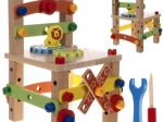 Chaise de construction en bois pour enfants Kruzzel