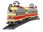 Jeu de construction compatible tramway à piles avec rails 724 pcs