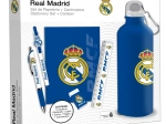 Coffret cadeau REAL MADRID – bouteille 650 ml, carnet et stylo