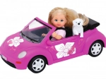 Poupée Evička avec voiture New Beetle et set de pique-nique