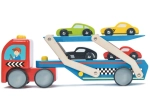 Camion en bois avec petites voitures Le Toy Van