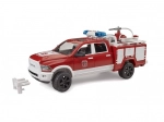 Bruder camion de pompiers RAM 2500 avec gyrophare lumineux et sonore