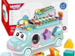 Voiture musicale avec trieur et xylophone vert Woopie