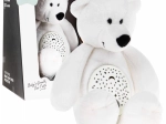 Ourson en peluche apaisant 3 en 1 avec projecteur et mélodies, 6 m+