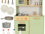 Cuisine en bois pour enfants menthe