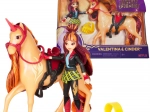 Unicorn Academy Valentina et Cinder – figurine de fille et licorne avec accessoires