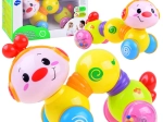 Chenille interactive à roulettes Happy Wiggle Worm