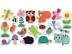 Magnets en bois Vilac Jardin 20 pcs