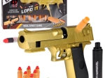 Desert Eagle doré de jouet avec silencieux