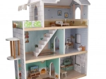 Grande maison de poupées en bois