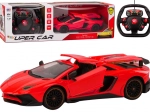 Voiture de course télécommandée 1:12 avec portes ouvrantes rouge