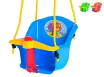 Balançoire de sécurité pour enfants avec dossier et barre en T, 35 × 38 × 34 cm, jusqu’à 20 kg
