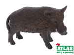 Figurine de sanglier de la collection d’animaux peints à la main