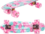 Pennyboard avec roues LED Flowers