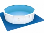 Bestway tapis de protection pour piscine 488 × 488 cm