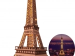 Rolife Nuit de la tour Eiffel – Puzzle 3D en bois avec éclairage