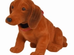 Chien en peluche à tête oscillante 27 cm