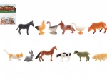 Ensemble Mini Animaux de Ferme en Plastique