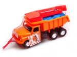 DINO Tatra 148 benne basculante orange, set de sable
