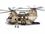 Hélicoptère avec figurines et effets 50 cm