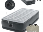 Matelas pneumatique une personne 191 × 99 cm avec pompe électrique Intex Deluxe