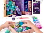 Okto Tenderness kit artistique – succulentes dans un cadre en bois 21 × 21 cm