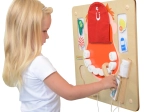 Masterkidz panneau mural sensorimoteur hygiène buccale Flex Montessori