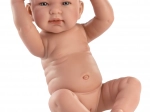 Llorens New Born fille – poupée bébé réaliste, corps entièrement en vinyle 40 cm