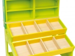 Small foot stand de marché en bois pour enfants Max