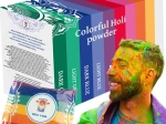 Poudre Holi colorée – lot de 10×100 g