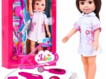 Grande poupée infirmière avec accessoires médicaux pour enfants 3+