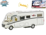Kids Globe Traffic caravane CARTHAGO 16 cm avec éclairage et retour en arrière