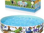 Piscine pour enfants gonflable Bestway dinosaures 183 × 38 cm